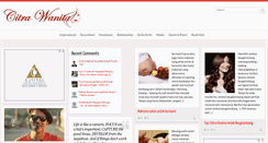 Desktop Screenshot of citrawanita.com